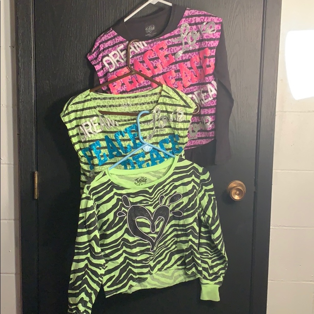 Girls Justice Shirts